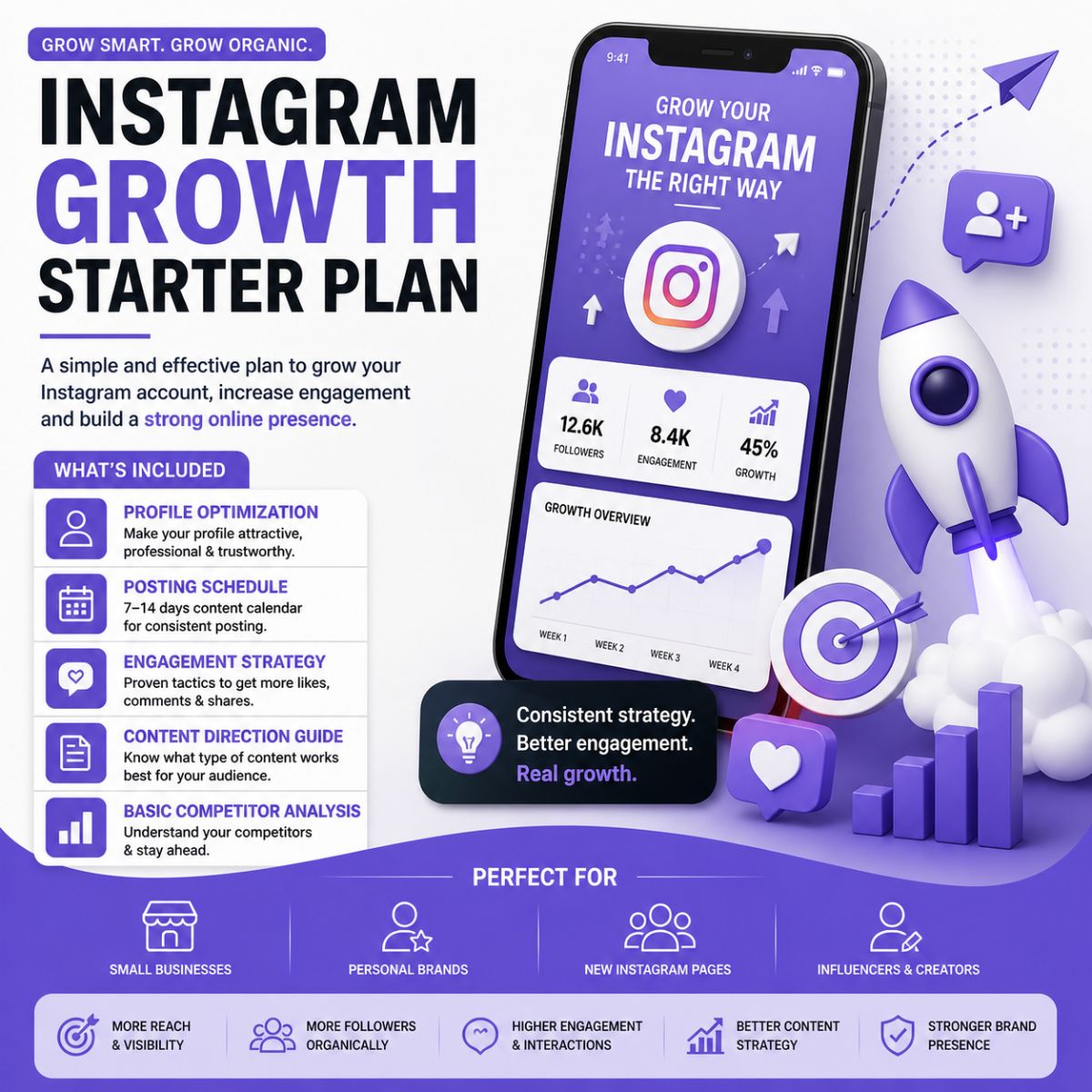Instagram Growth Starter Plan